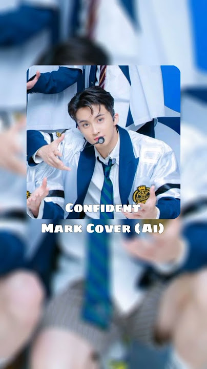 MARK COVER (AI) CONFIDENT #nct #nct127 #mark #marklee
