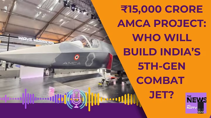 AMCA Fighter Jet India | India's First 5th-Gen Stealth Fighter: 7 Companies Bid To Build AMCA