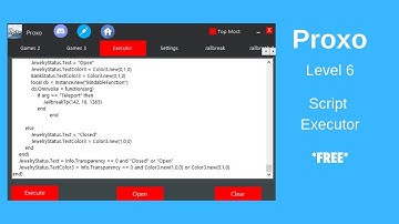 ROBLOX EXPLOIT | PROXO - FULL LUA EXECUTOR w/JAILBREAK, MEEPCITY AND MORE!
