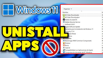 Apps verwijderen in Windows 11 (snel en eenvoudig)