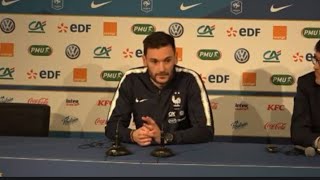 Hugo Lloris dis qui appréciait grandement Edinson Cavani