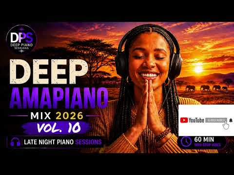 Deep Amapiano Mix 2026 Vol. 10 🌙 | Late Night Piano Sessions