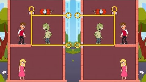 Rescue Daddy : All Levels Gameplay Walkthrough - iOS, Android Lvl 1-10 Puzzle Game,Pull The Pin Game