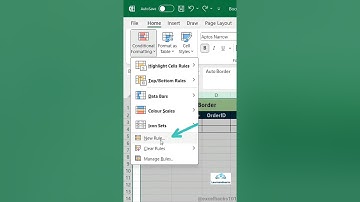 Automatic Border in Excel
