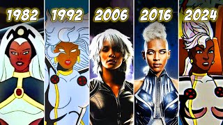 Storm Evolution in Movies &amp; Cartoons (1982-2024) - X-Men &#39;97