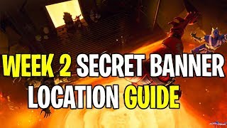 New Fortnite Week 2 Secret Banner Location Season 8 Hidden Battle Star Guide