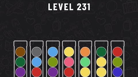 Ball Sort Puzzle Level 231 #ballsortpuzzle #ballsortpuzzlegameplay #puzzlegame #mobilegames