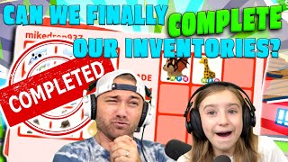 Trading Only To Complete Our Adopt Me Inventories (Roblox)! *Can Mike And Cammy Do it?* *Round 4*