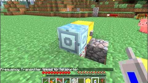 IndustrialCraft 2.0 Tutorials - Teleporters