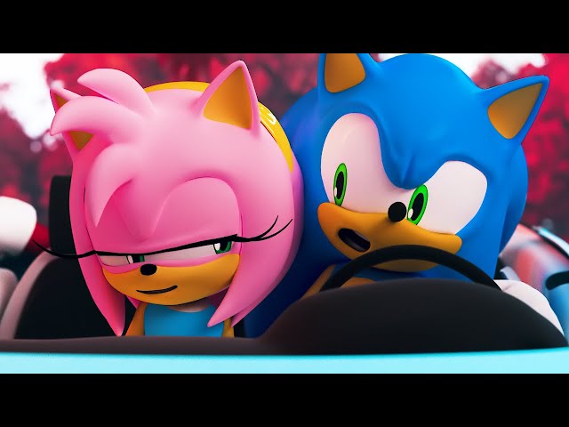 Sonic and Amy Talk Movie Sonic | Sasso Studios class=