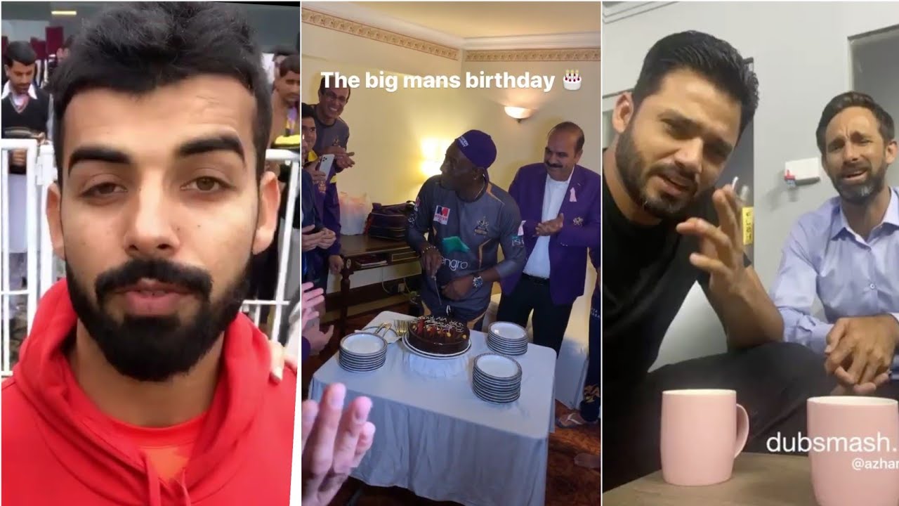 Quetta Gladiators celebrating Viv Richards birthday Psl 5 2020