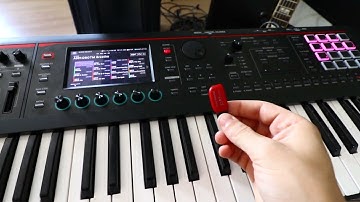 How to Load Scenes and Samples - Roland Fantom