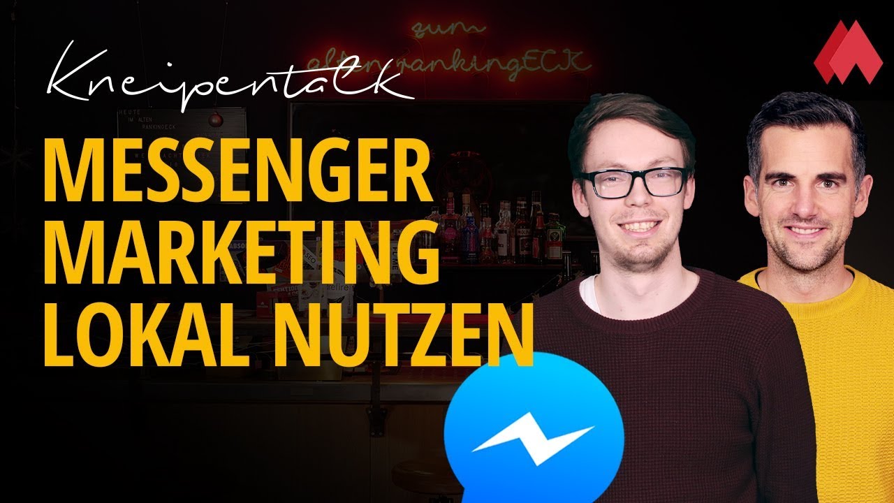 Update Messenger Marketing für lokale Unternehmen | morefire Kneipentalk