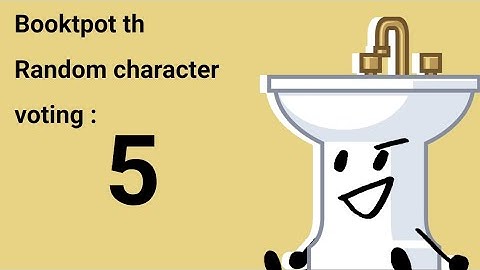 booktpot th Random character voting : 5