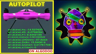 Algodoo Self pilot, two motor drone