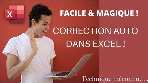 Excel : voulez-vous corriger vos formules, orthographes,grammaires automatiquement ? regarder ça !