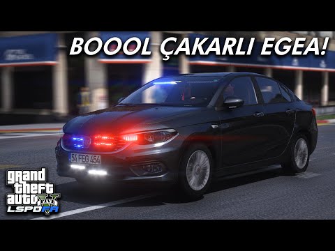 BOL ÇAKARLI PAVYON SPEC EGEA ! - GTA 5 SİVİL POLİS MODU - LSPDFR