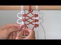 DIY Macrame Tutorial - Lark’s Head Knot Design!