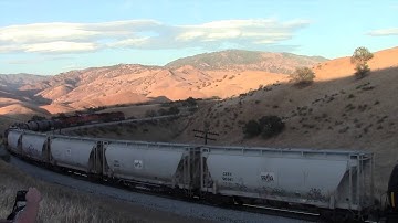 BNSF 7049 Leads Manifest at Tehachapi Tunnel 2 6-23-13