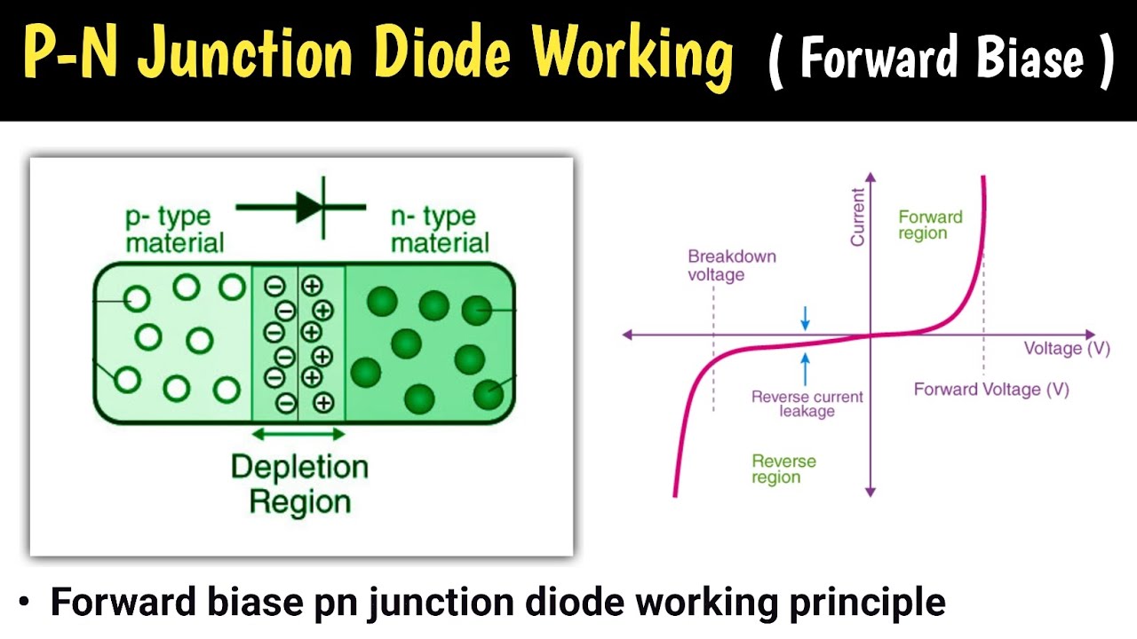 pn junction diode | pn junction | forward bias pn junction | forward ...