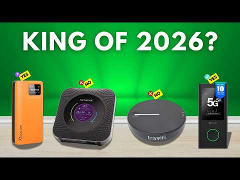 Best Portable WiFi Hotspots 2025 [watch before you buy]