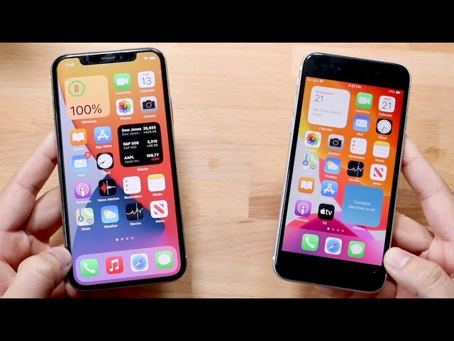 Iphone X Vs Iphone Se In 21 Comparison Review Youtube