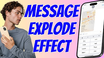 How To Send Message With Explode Effect on iPhone