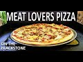 Meat Lovers Pizza on the Blackstone 22" Griddle | COOKING WITH BIG CAT 305