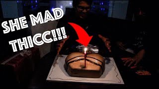 SURPRISE BOOTY CAKE?!