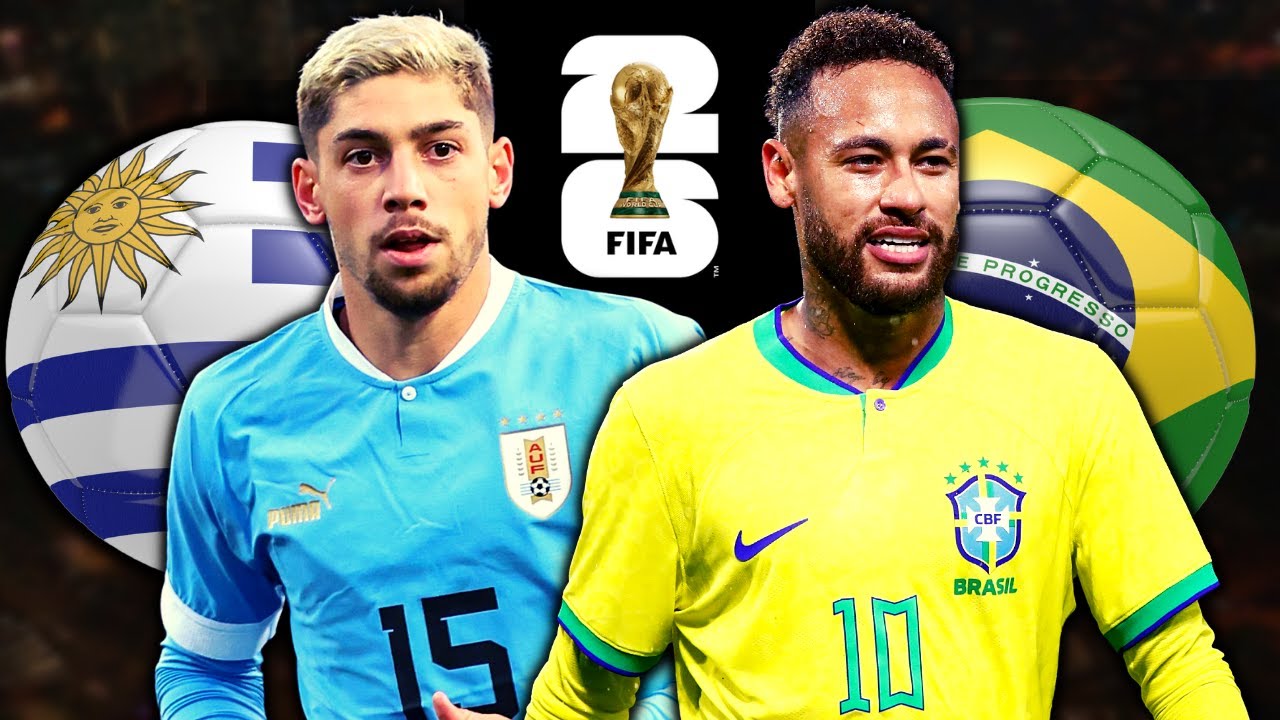 URUGUAI X BRASIL AO VIVO  ELIMINATÓRIAS COPA 2026 AO VIVO - 4ª RODADA 