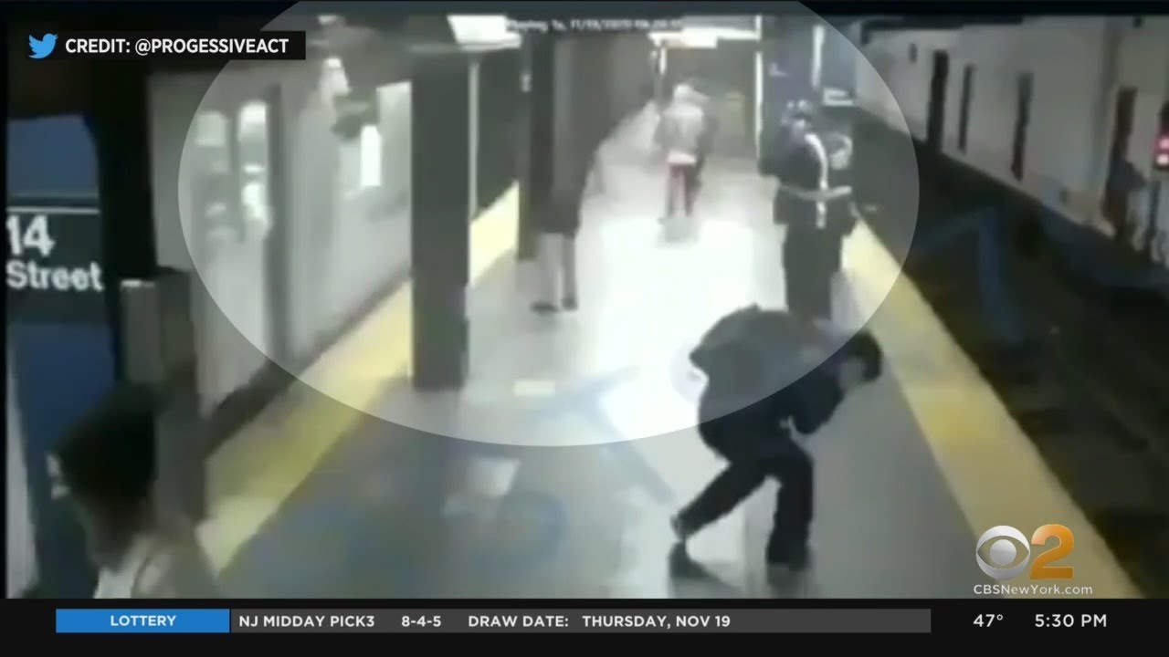 Woman Survives After Being Shoved Onto Tracks As Train Arrives At Union ...