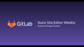 Static Site Editor Weekly - Product & Design Focused - 2020-06-22