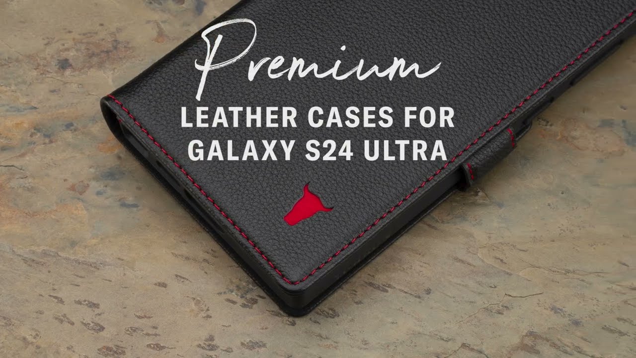 Premium Leather Cases for Samsung Galaxy S24 Ultra 