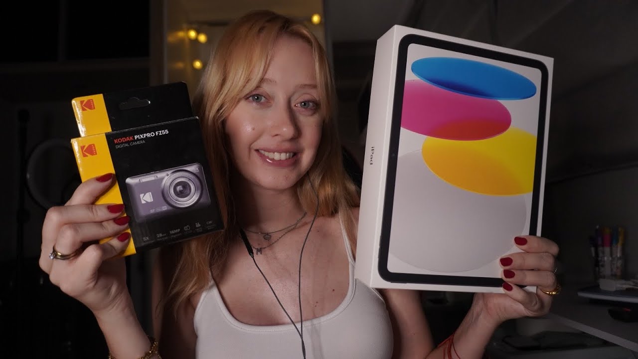 ASMR - Mostrando comprinhas que fiz no Paraguay 🇵🇾 