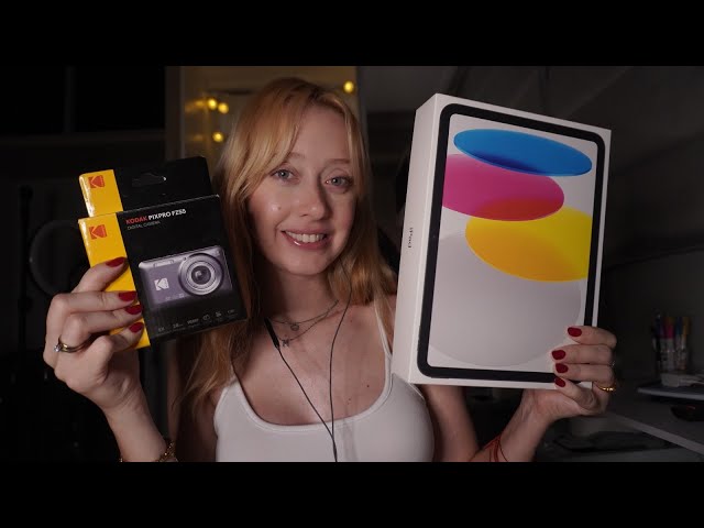 ASMR - Mostrando comprinhas que fiz no Paraguay 🇵🇾 