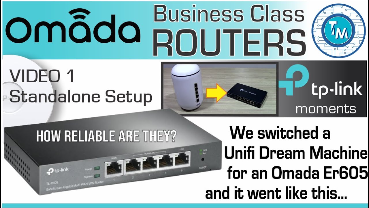 TP Link Omada Enterprise Routers - Load balancing and fail safe - YouTube