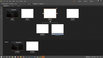Creating Pages and Menus - Adobe Muse