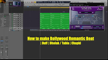 How to make Bollywood Romantic Rhythm | Duff | Dholak/Tabla | Chapki #howtomakebeat