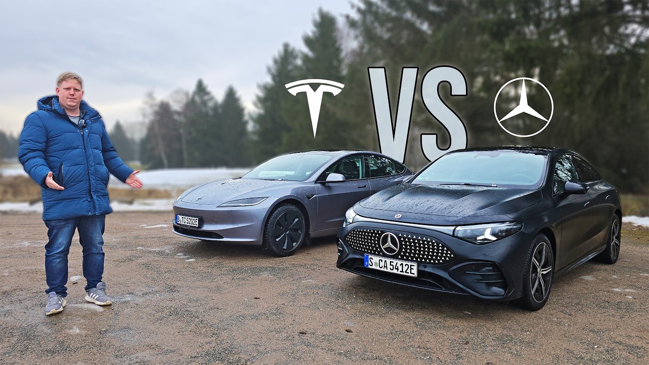 Hat Tesla zu lange geschlafen? Mercedes-Benz CLA 250+ vs Tesla Model 3 LR - Vergleich