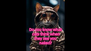 Do you know what cats think when they see you naked?