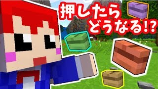 【マインクラフト】このボタンを押したらどうなると思う【あかがみんクラフトClassic】