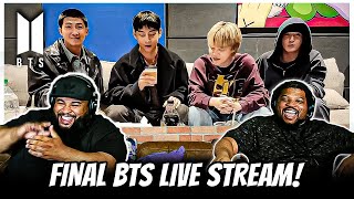 BTS "LAST WEVERSE LIVE" Reaction