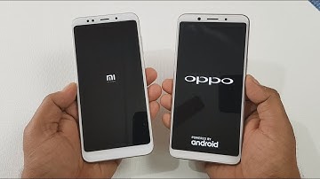 Redmi Note 5 vs OppO F5 Speed Test Comparison !
