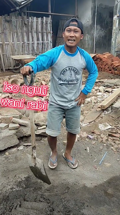 kuli bangunan || pakai cara ini #shorts