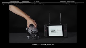 Flight Control Settings instructie video EVO Max 4T