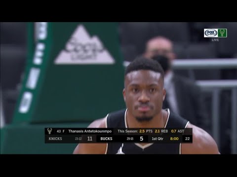 HIGHLIGHTS: Thanasis has career-high 23 points in Bucks' loss