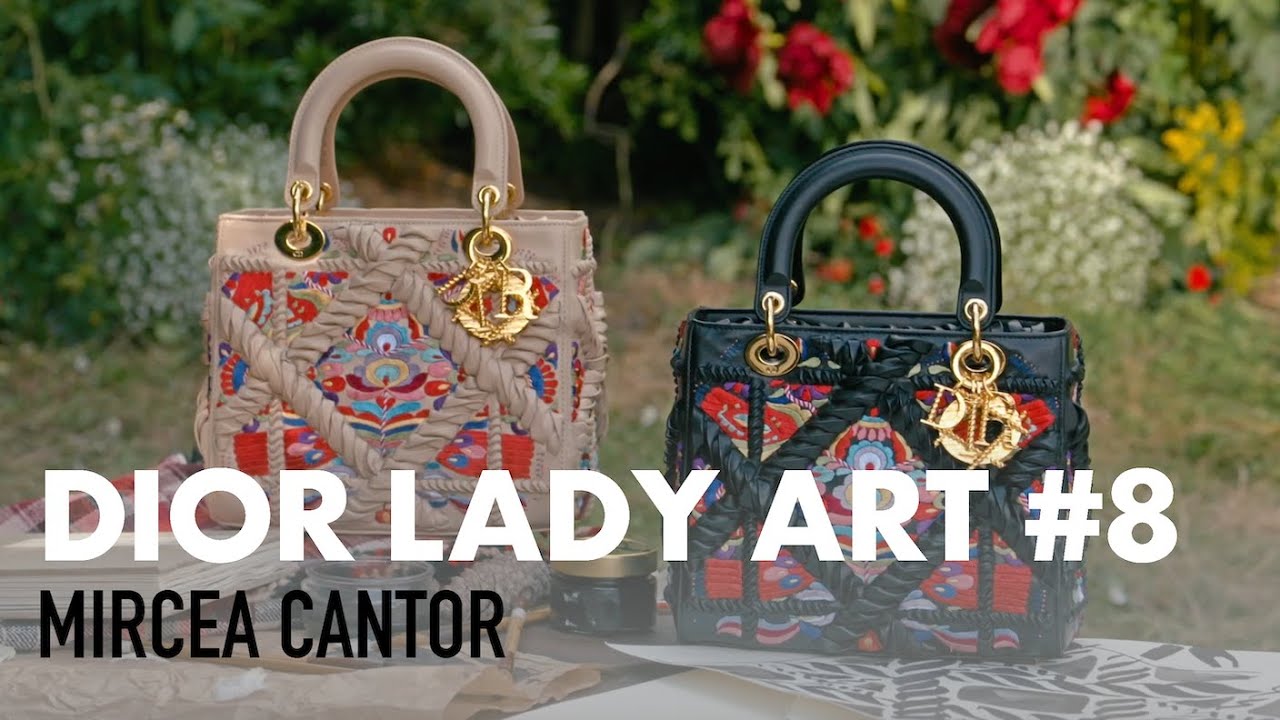 Mircea Cantor reinvents the Lady Dior bag for Dior Lady Art 8