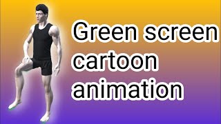 Green screen cartoon animation, green screen cartoon, green screen animation, green screen video,