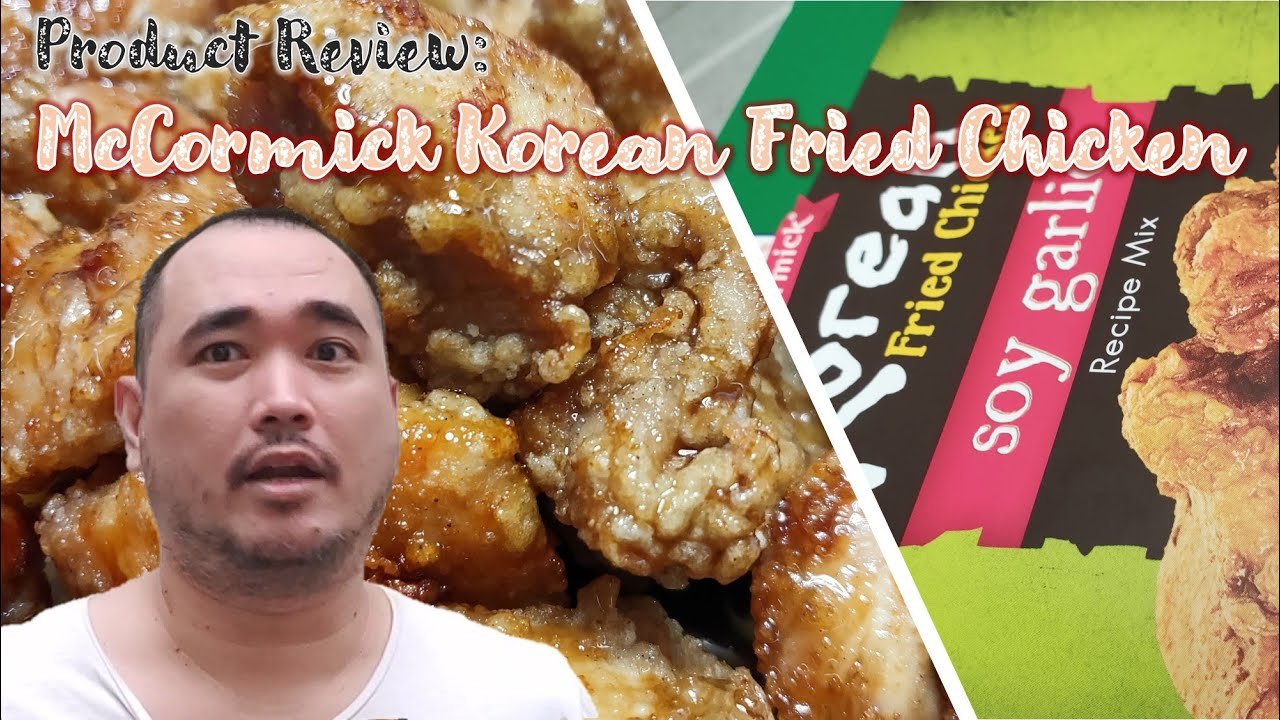 McCormick Korean Soy Garlic Chicken - YouTube