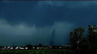 Beautiful Long-Duration Landspout Tornado Near Platteville, Colorado 06/07/2021